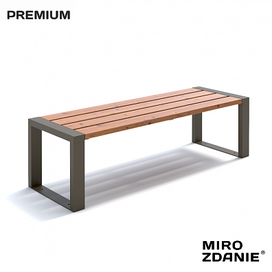 Скамейка садово-парковая MIROZDANIE Forest 1600 мох