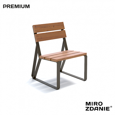 Кресло садово-парковое MIROZDANIE Park 580 мох