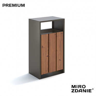Урна уличная MIROZDANIE Magma 50 мох