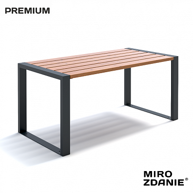 Стол садовый MIROZDANIE Forest 1600 графит