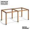 Коннекторы для беседки из бруса 150х150 Double BASE мох